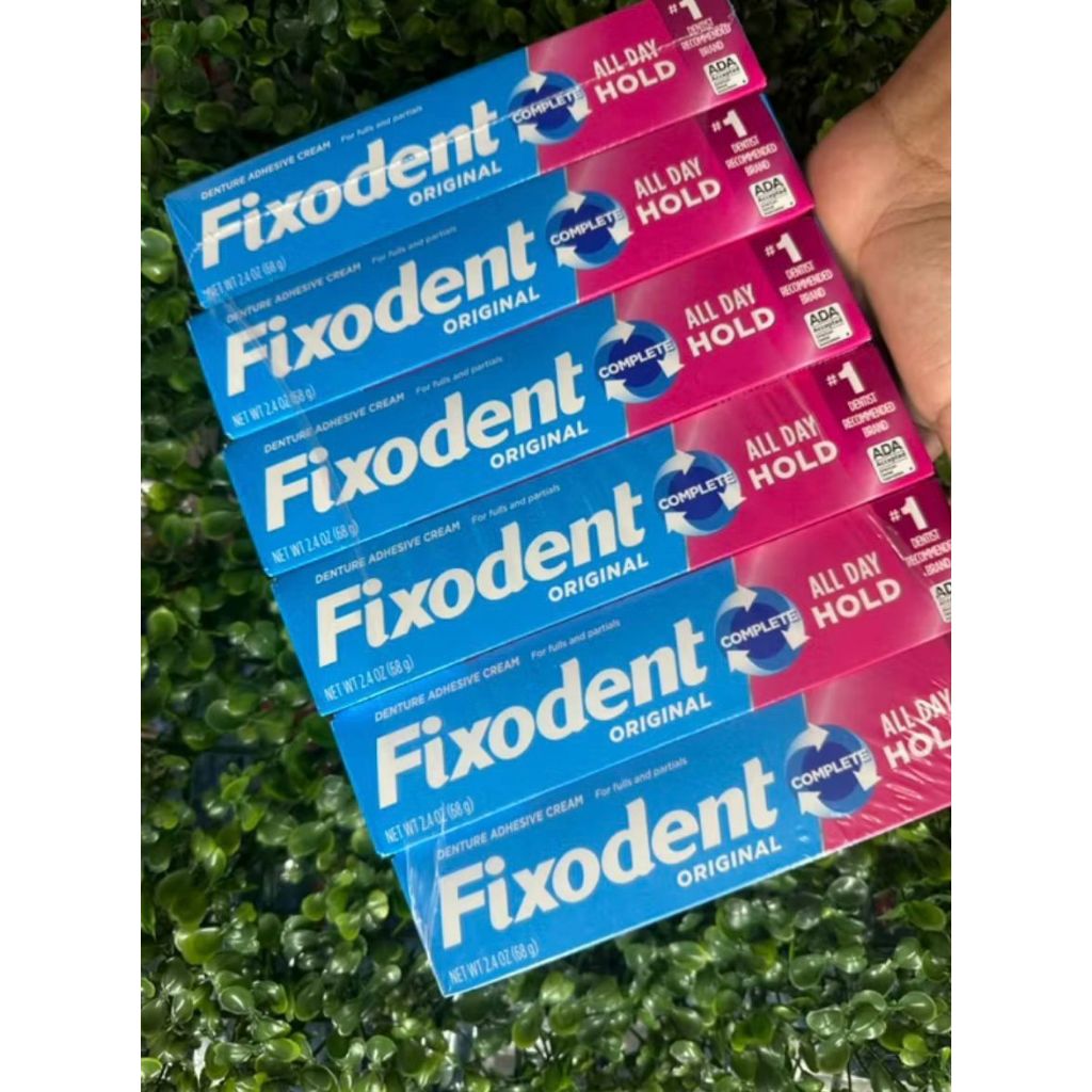 Fixodent Original 68g Fixador De Prótese Em Gel S
