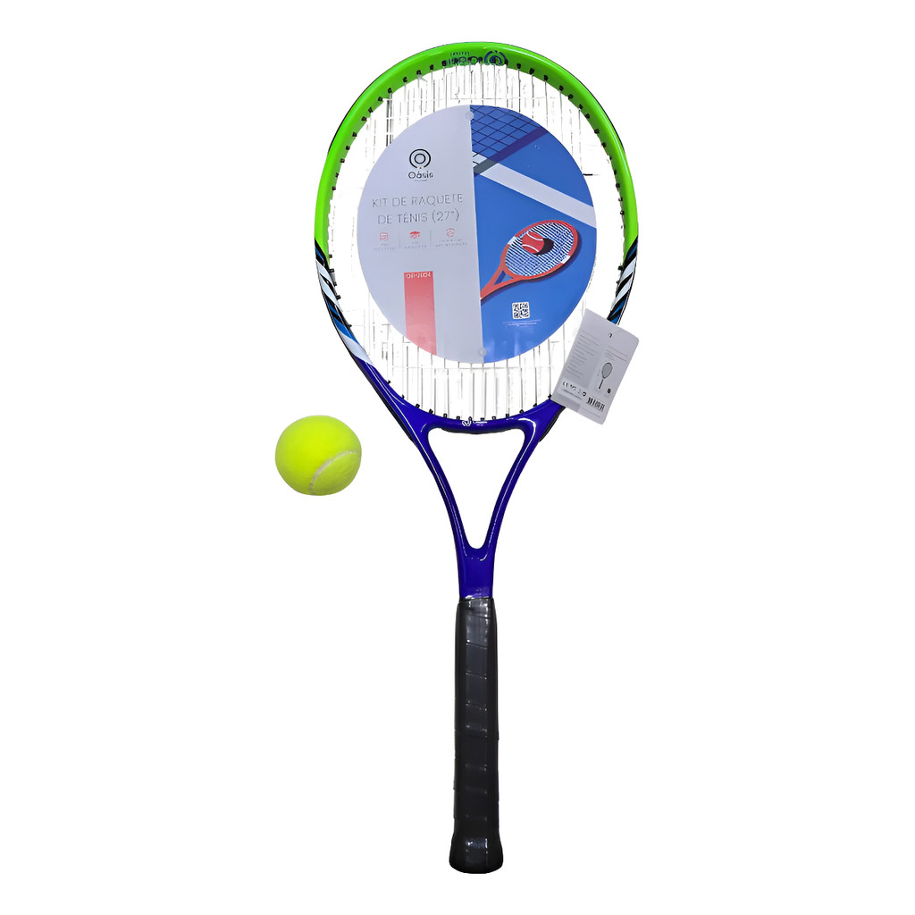 Kit Raquete Com 1 Bola E Bolsa Esporte Tenis Jogo 