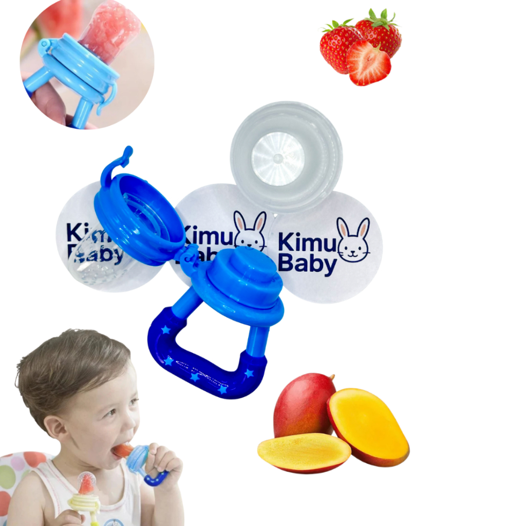 Chupeta Alimentadora Bebe Para Frutas Com Tampa Hi