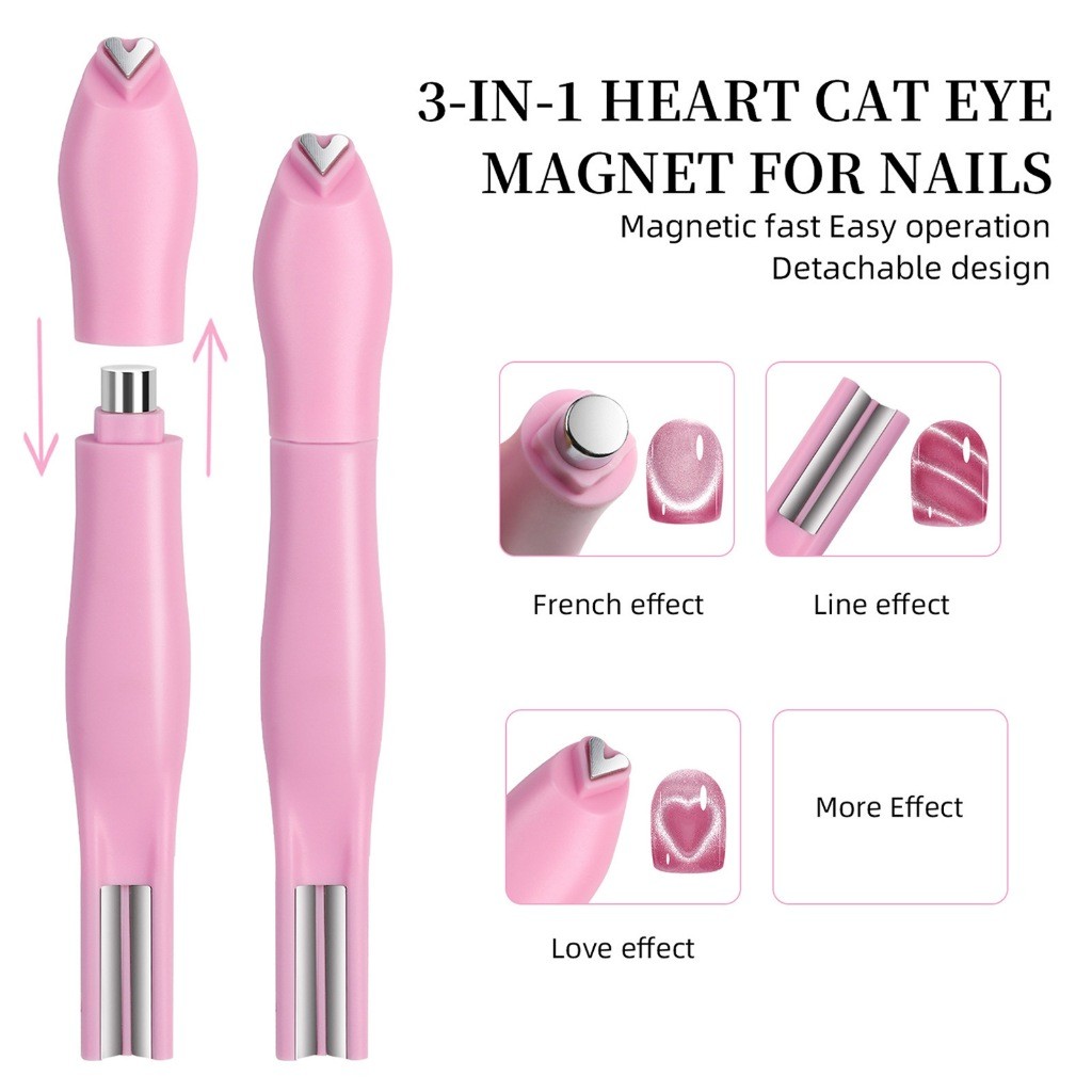 imã 3 em 1 para esmalte em gel magnético profiss