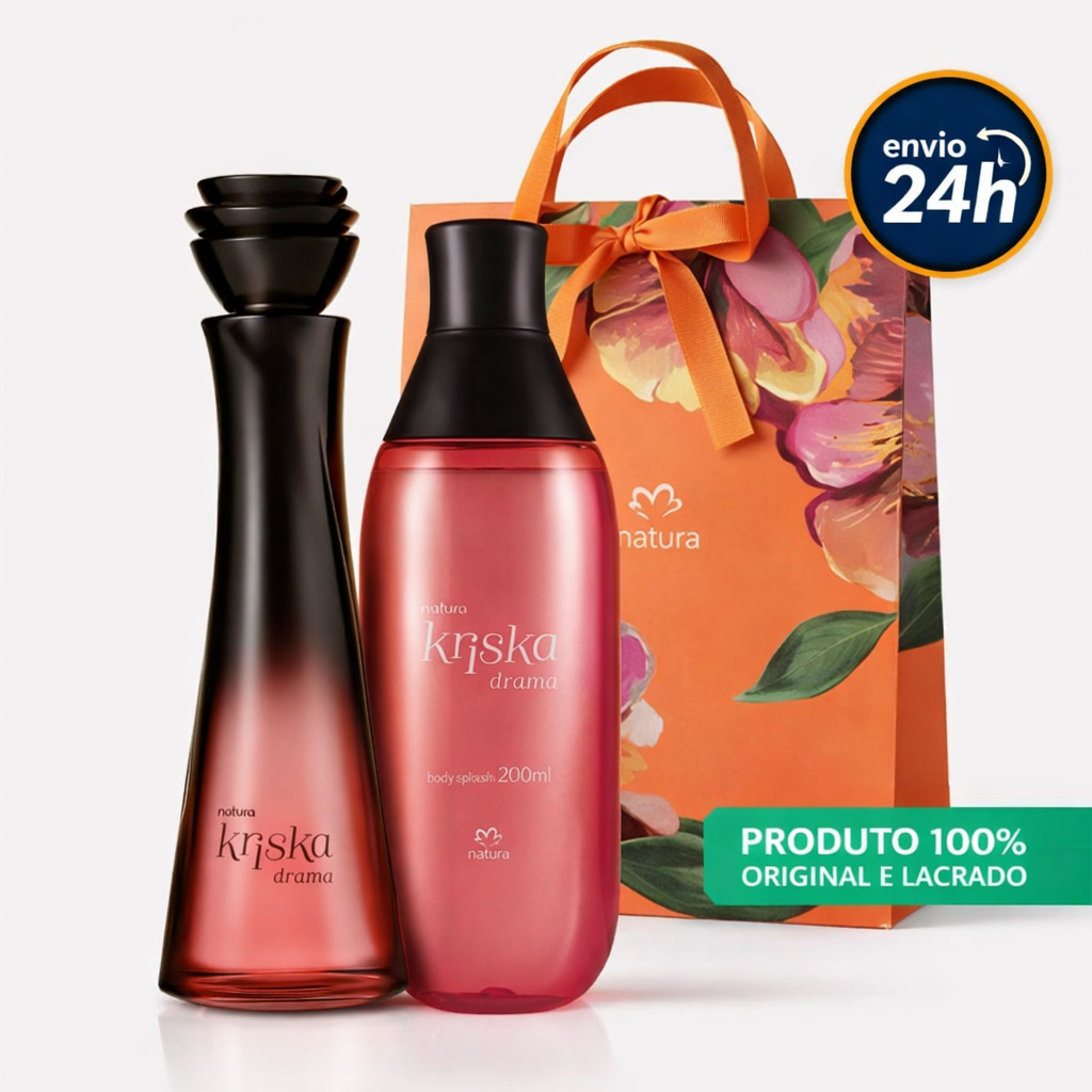 Kit Presente dia das Mães Kriska Drama Colônia +