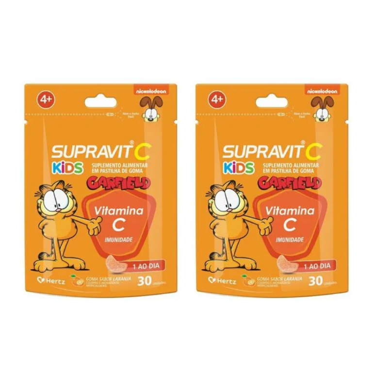 Supravit C Kids Vitamina C Sabor Laranja Infantil