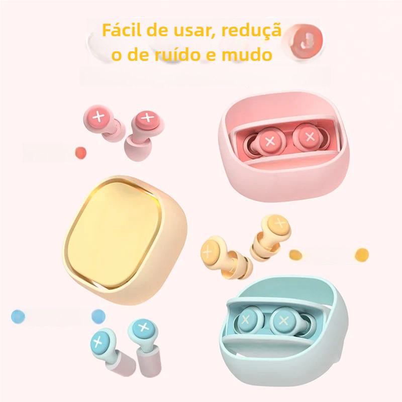 Tampões Auditivos Profissionais – Silicone 