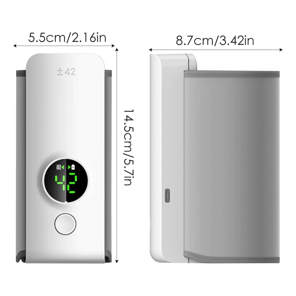 Aquecedor De Mamadeira Portátil USB Recarregável