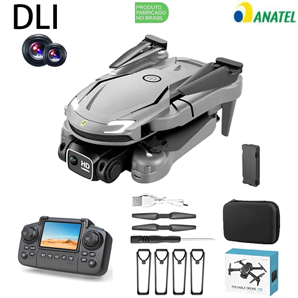DLI Novo Drone V88 Dual Camera con Tela Quadcopter