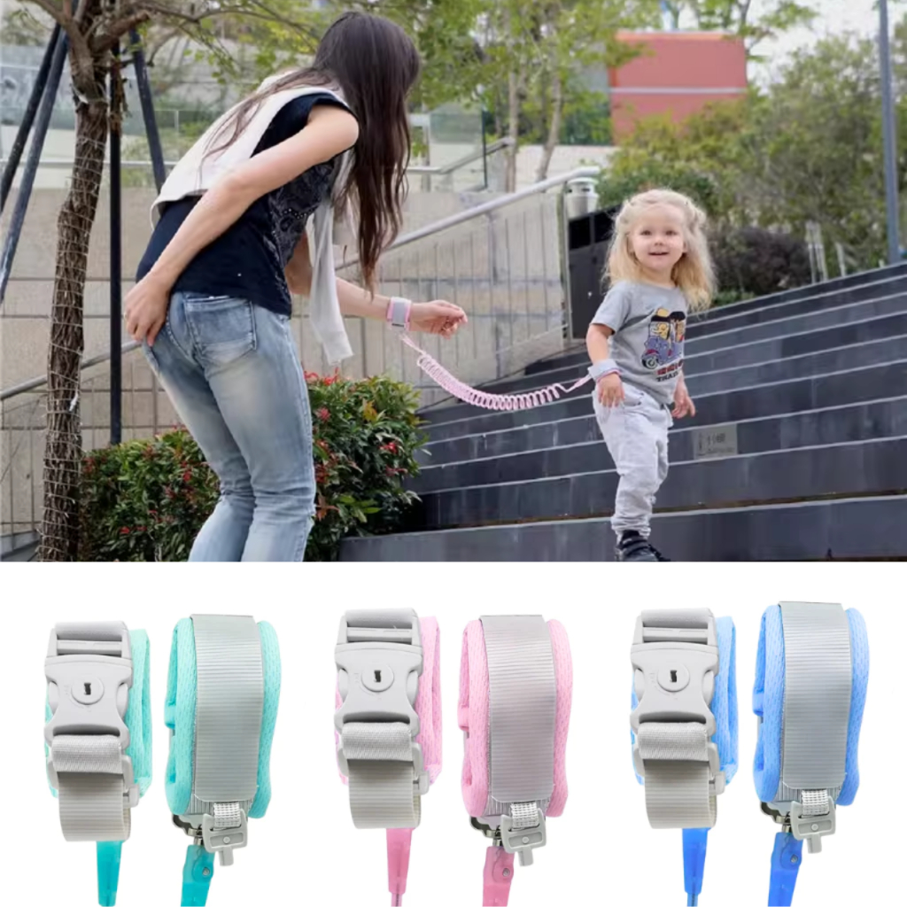 Pulseira Guia Para Criança Infantil Passeio Segur