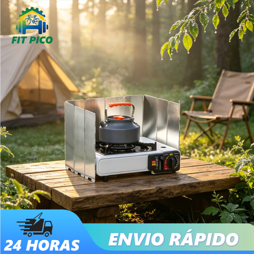 Protetor De Vento Para Fogareiro Wind Shield Campi