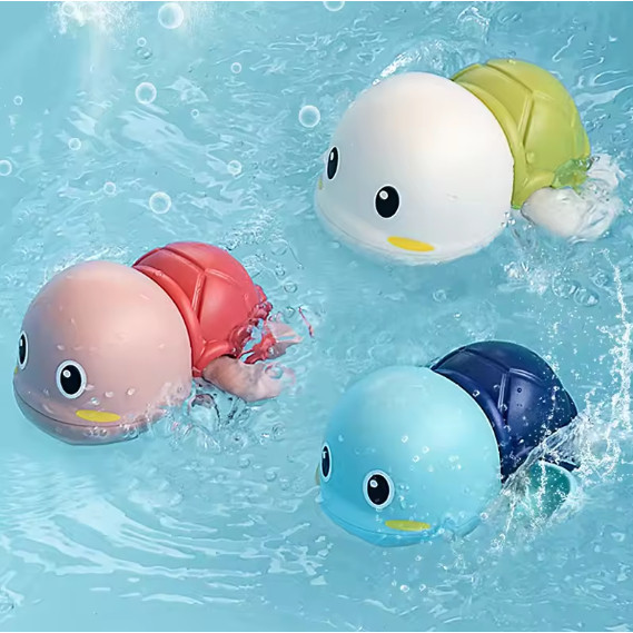 Brinquedo de Banho Tartaruguinha Água Banheira E 