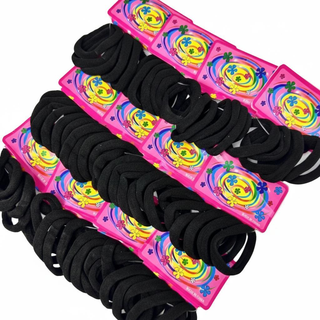 Kit Xuxinha Para Cabelo de Meia e Elástico 72/144
