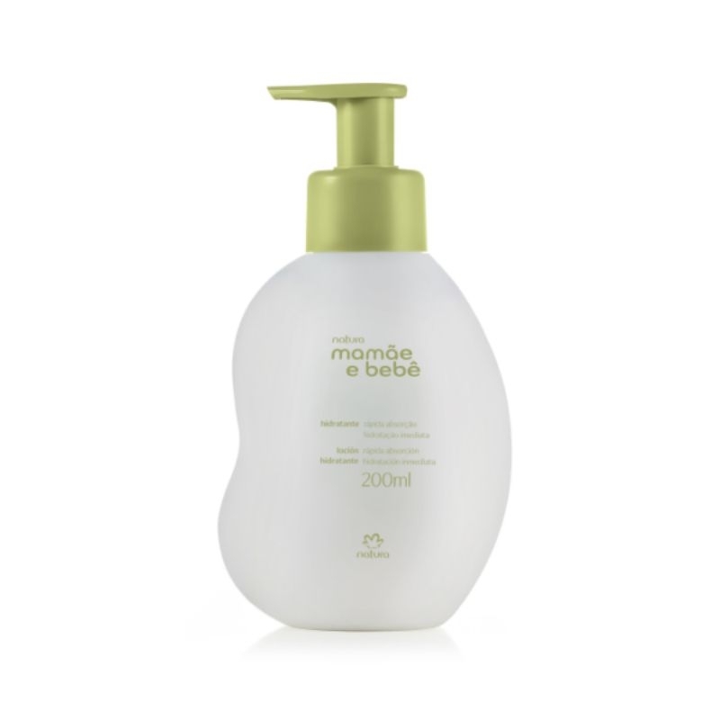 Hidratante Corporal Mamãe e Bebê Natura 200ml &#