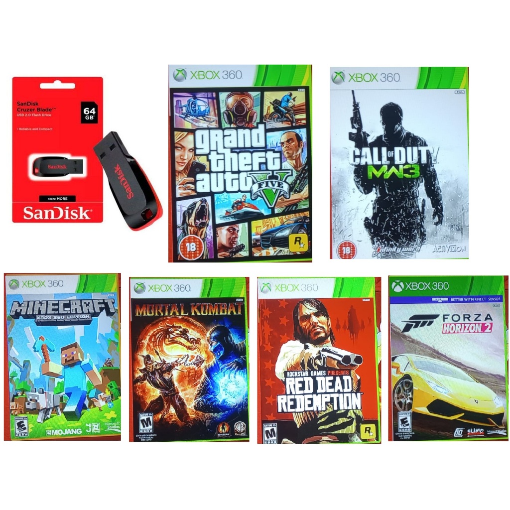PENDRIVER COM 900 JOGOS XBOX  360 BLOQUEADO OU DES