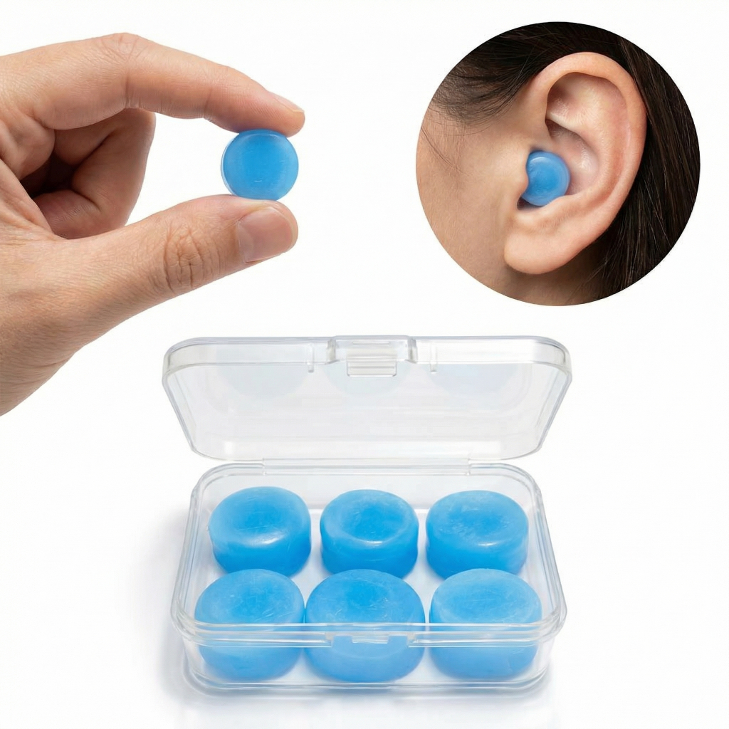 Tampão De Ouvido Protetor Auricular Moldável Nat