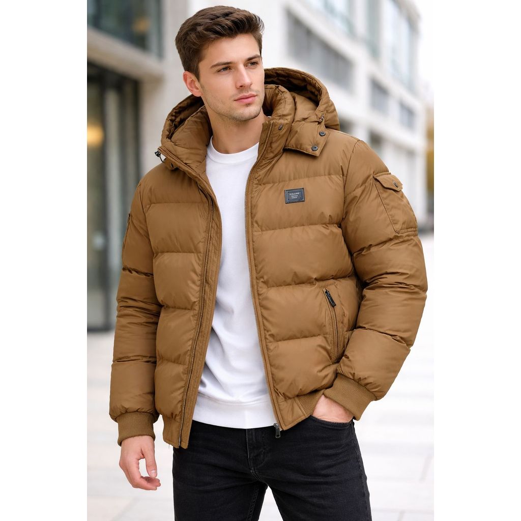 Jaqueta Puffer Bobojaco Corta Vento Nylon Reforça