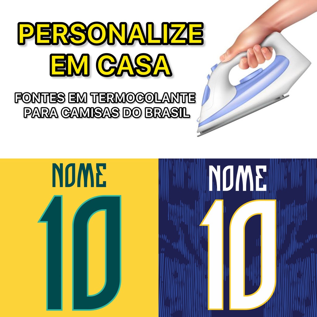 Termocolante para personalizacao camisas copa do m