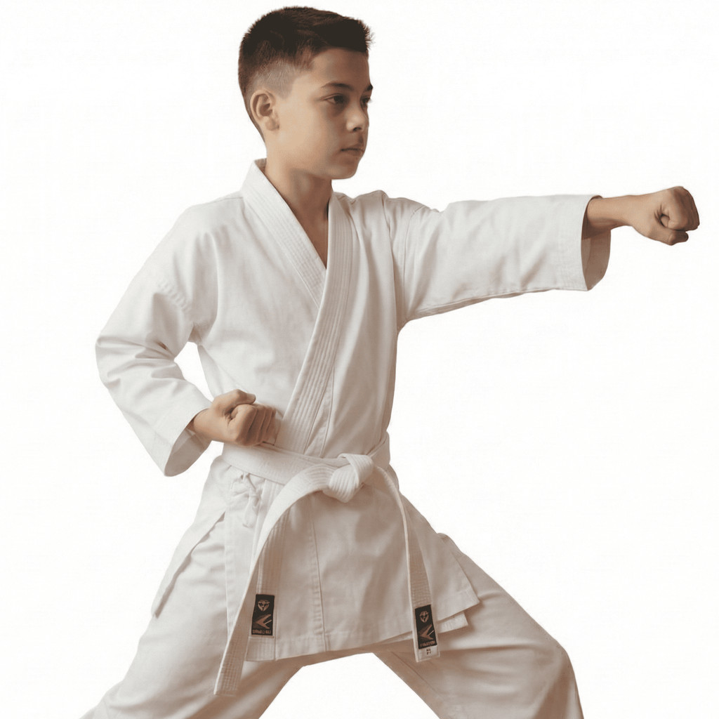 Kimono Karatê Infantil Branco C/ Faixa Inclusa | 
