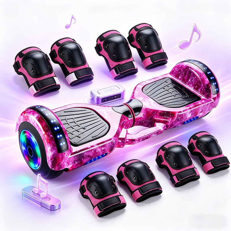 Hoverboard Elétrico Bivolt Infantil E Adulto Blue