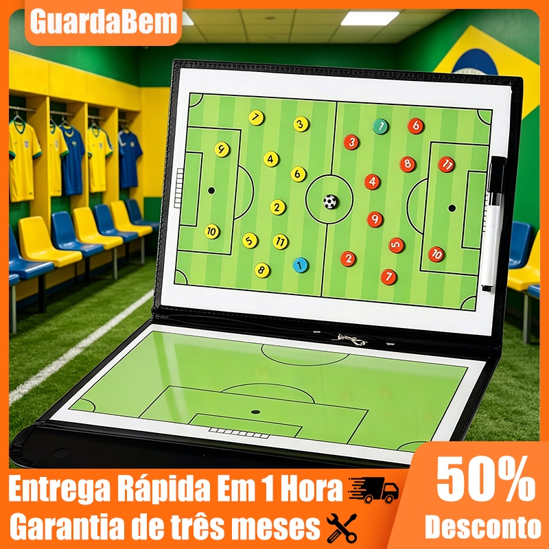 Kit Prancheta Quadro Tática Magnética Para Campo