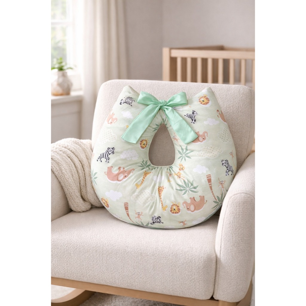 Almofada de Amamentação Val Baby Formato U Bebê