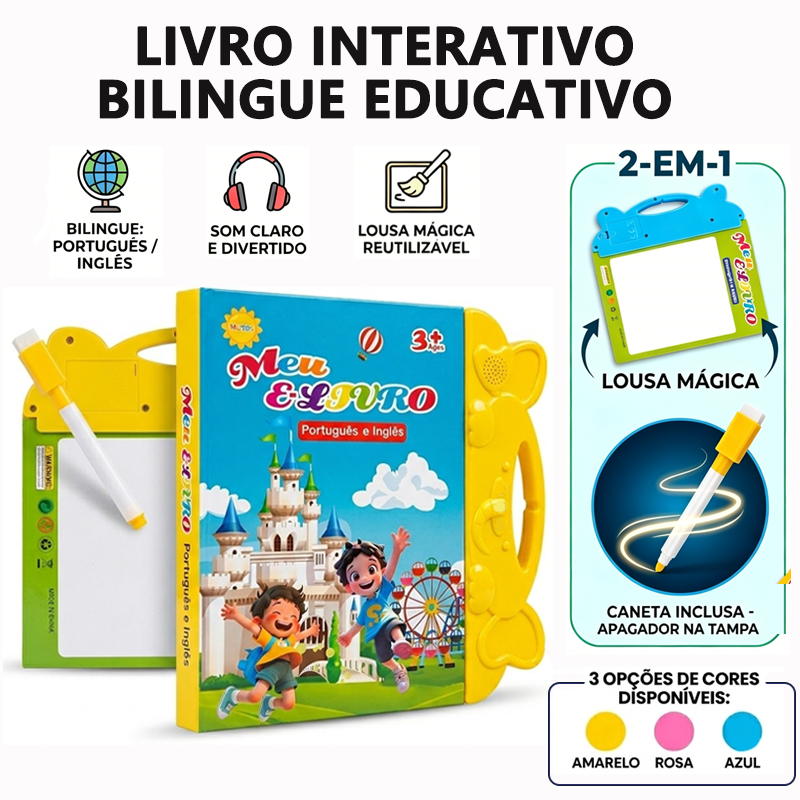 Livro Infantil Bilíngue Português Inglês Livro 