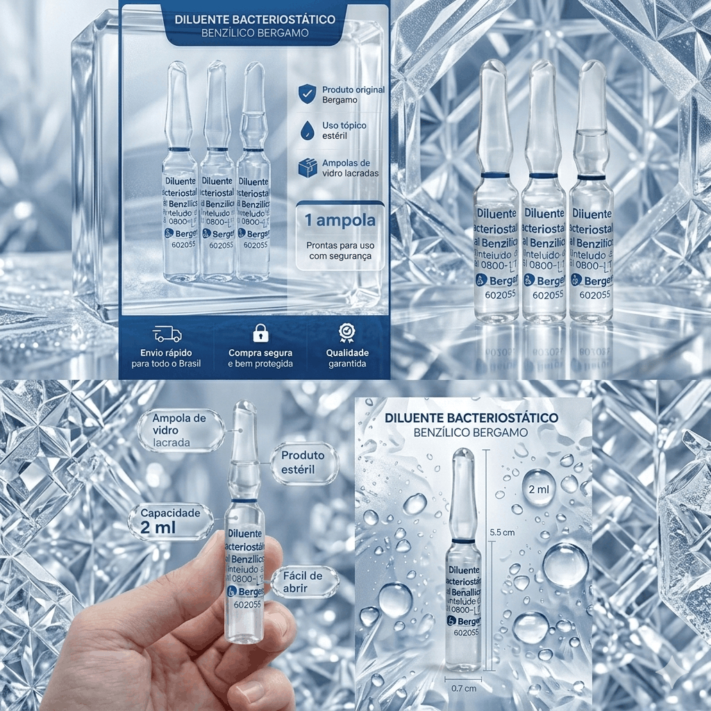Agua Bacteriostatica Bergamo