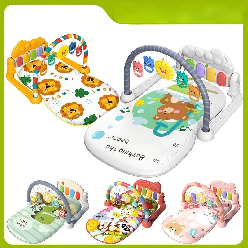 Infant brinquedo destacável pedal quadro de fitne