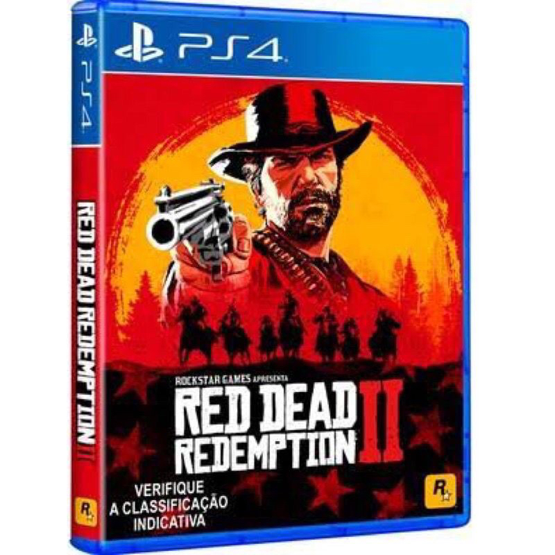 Red DEAD REDEMPTION 2 ps 4