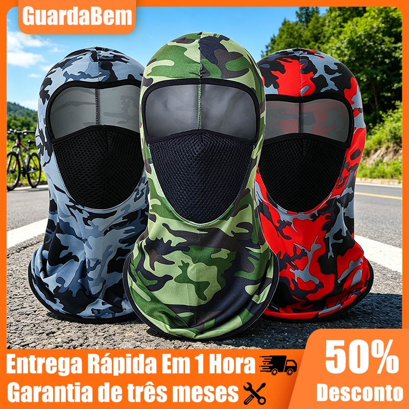 Balaclava Protecao Uv Máscara De Ciclismo De Pesc