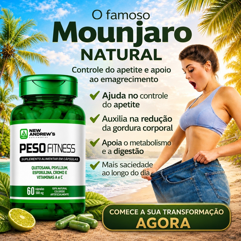 Quitosana + Spirulina + Psyllium + Fibra de Chicó