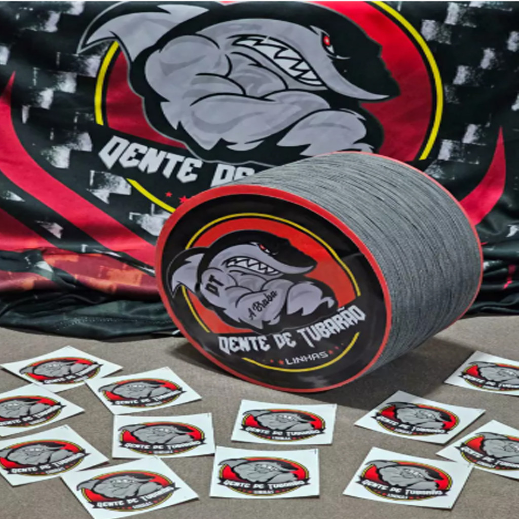 LINHA DE PIPA DENTE TUBARAO FIO 10 *100 % ALGODÃO