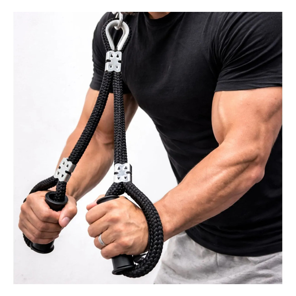 Puxador Tríceps Corda Academia Profissional Pulle