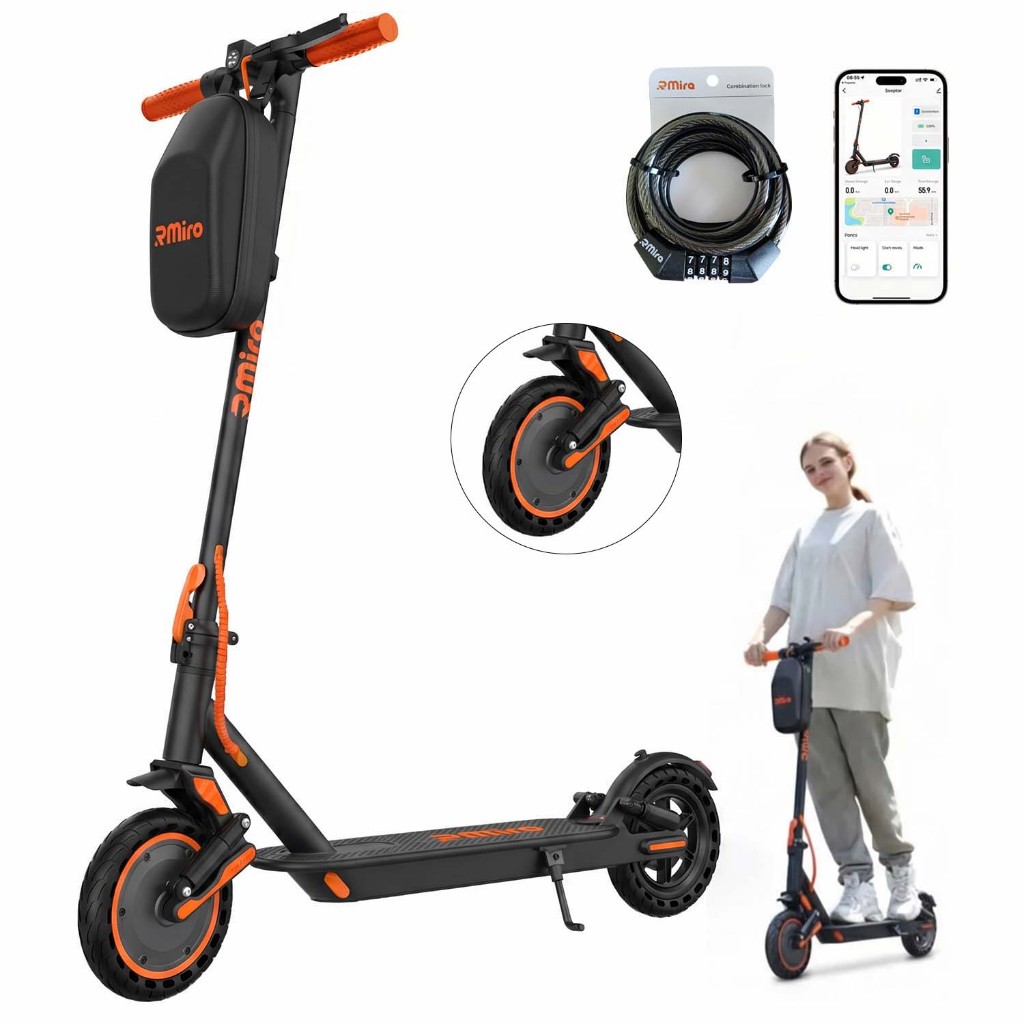 Patinete Elétrico 350W com Display LCD e App, Bat