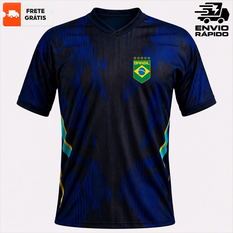 Camisa Camiseta Brasil Torcedor Patriota Copa do M