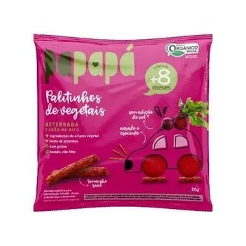Palitinhos de Vegetais Beterraba e Grão-de-Bico 2