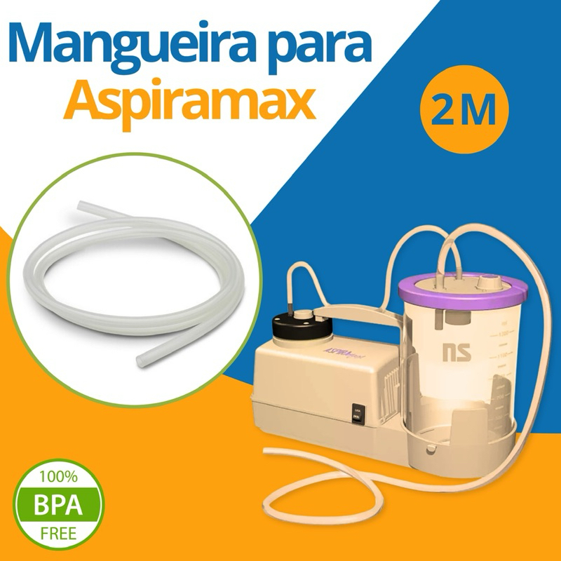 Mangueira para Aspiramax 2M  Mangueira de Sucção