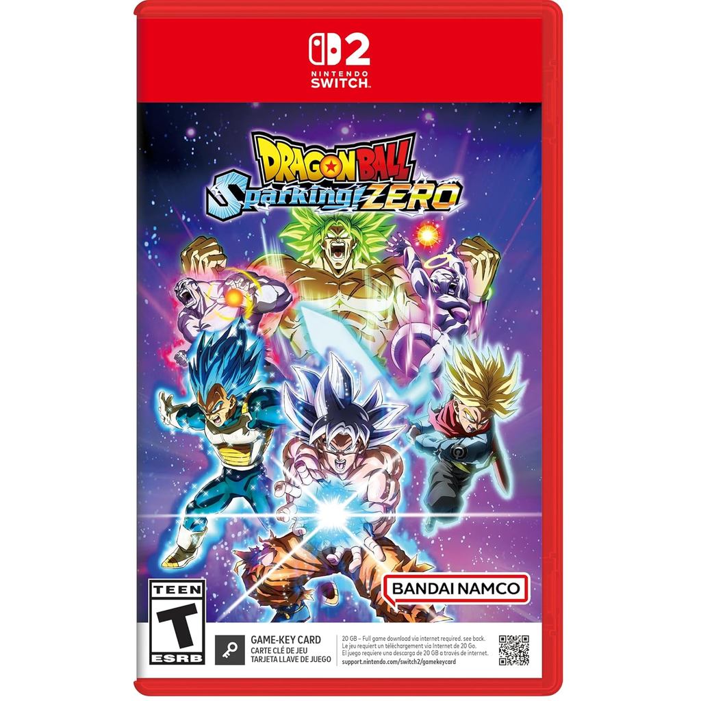 Dragon Ball Sparking Zero Launch Edition Switch 2