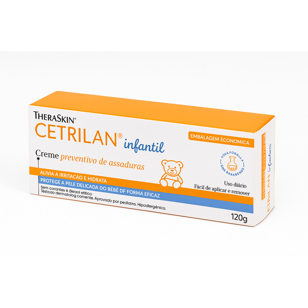 Cetrilan Creme Infantil Protetor para Prevenção 