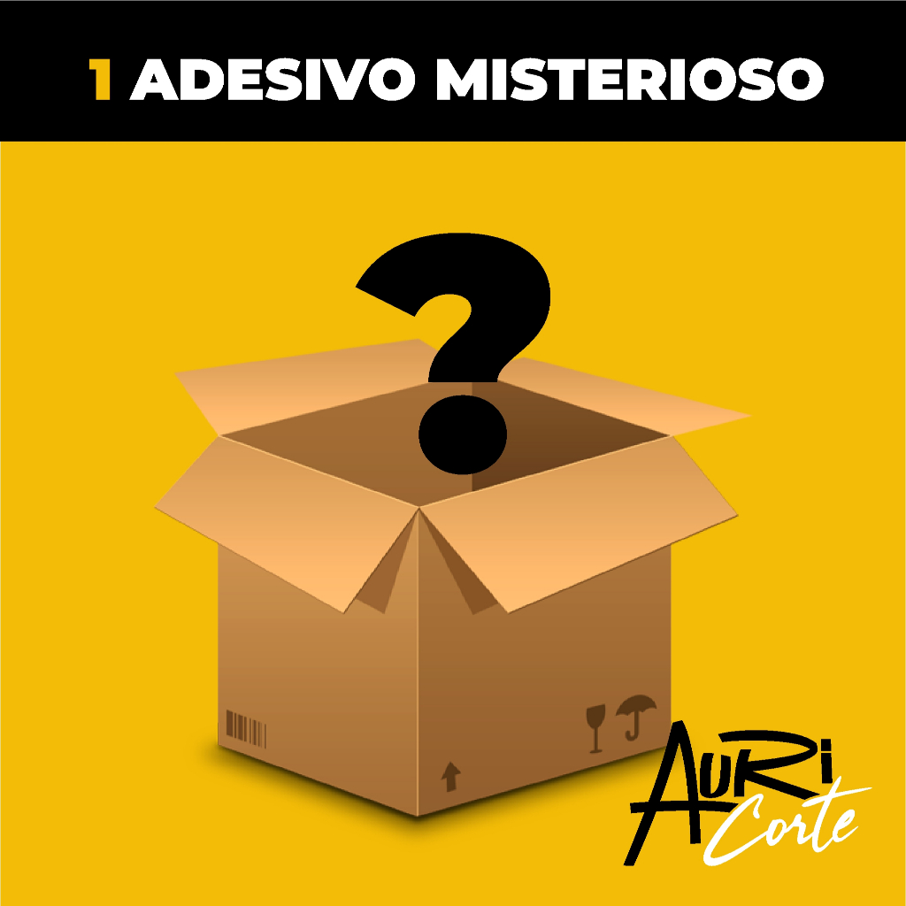 Adesivo Vinil Original Misterioso Osascorte Cifrã