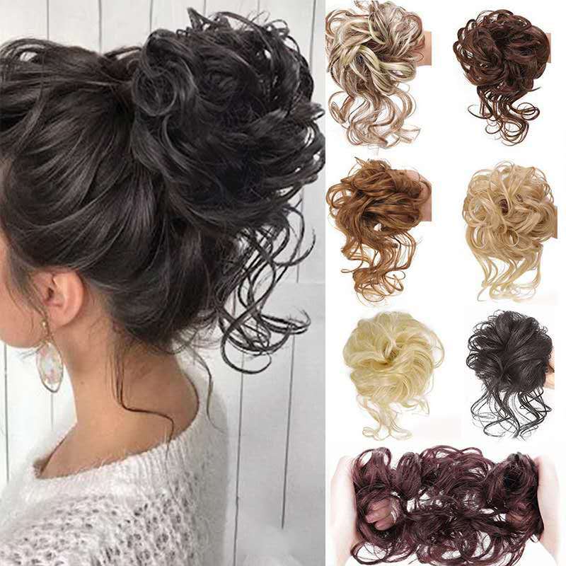 Coque Para Penteado Aplique Grego Fibra Orgânica 