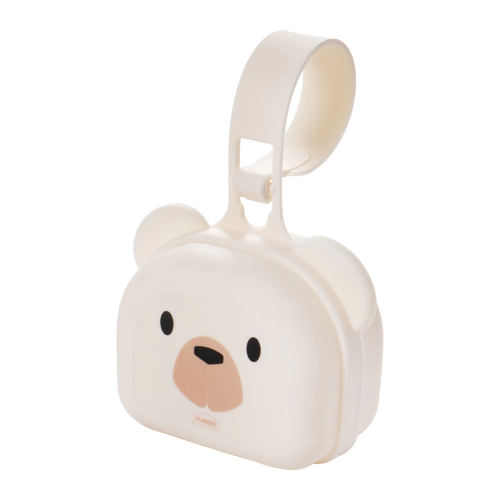 Porta Chupeta Com Alça Dec Menino Urso Lúdico Ca