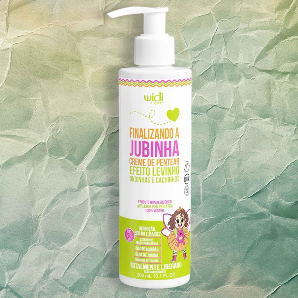 Creme de Pentear Infantil Finalizando a Jubinha Wi