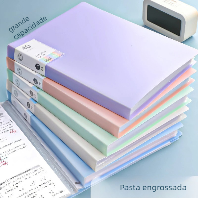 Pasta Catálogo A4 – Kit Inclui 60 Envelopes