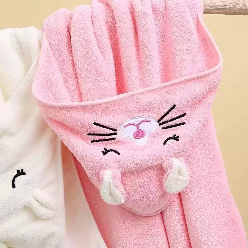 KIT 1 e 2 Toalha de Banho para Bebê Com Capuz Fá