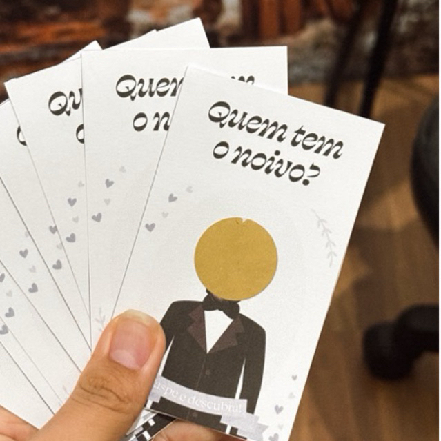 Jogo Raspadinha Chá de Lingerie | Quem Tem o Noiv
