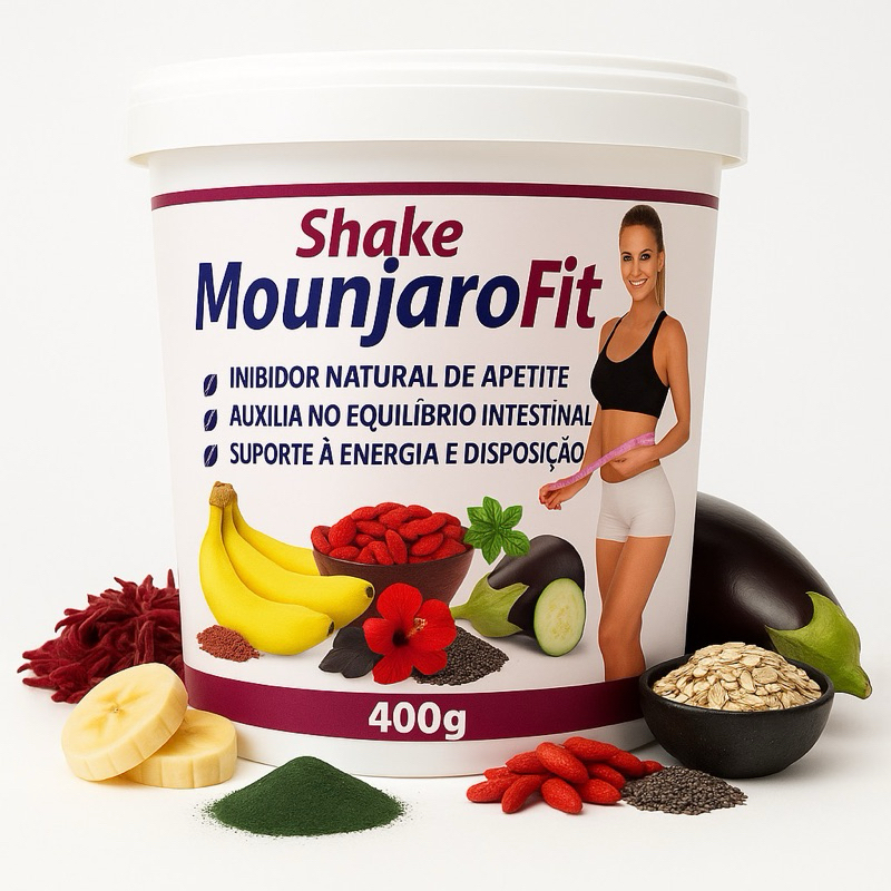 Mo-Fit Shake Alimentar em Pó 400g Complemento Nut