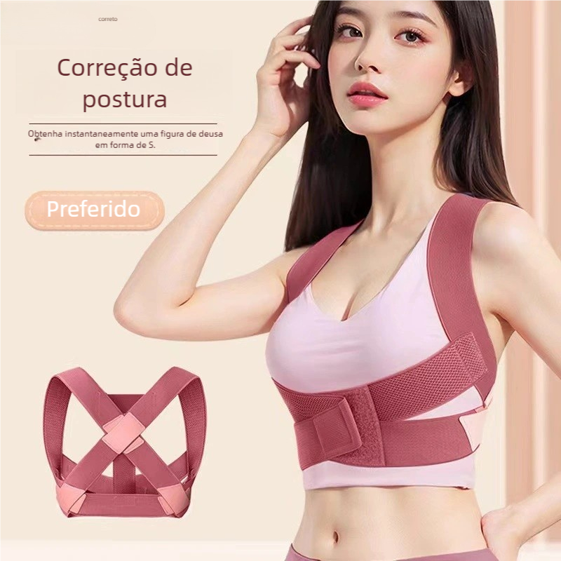 Correção de postura com excelente função anti-