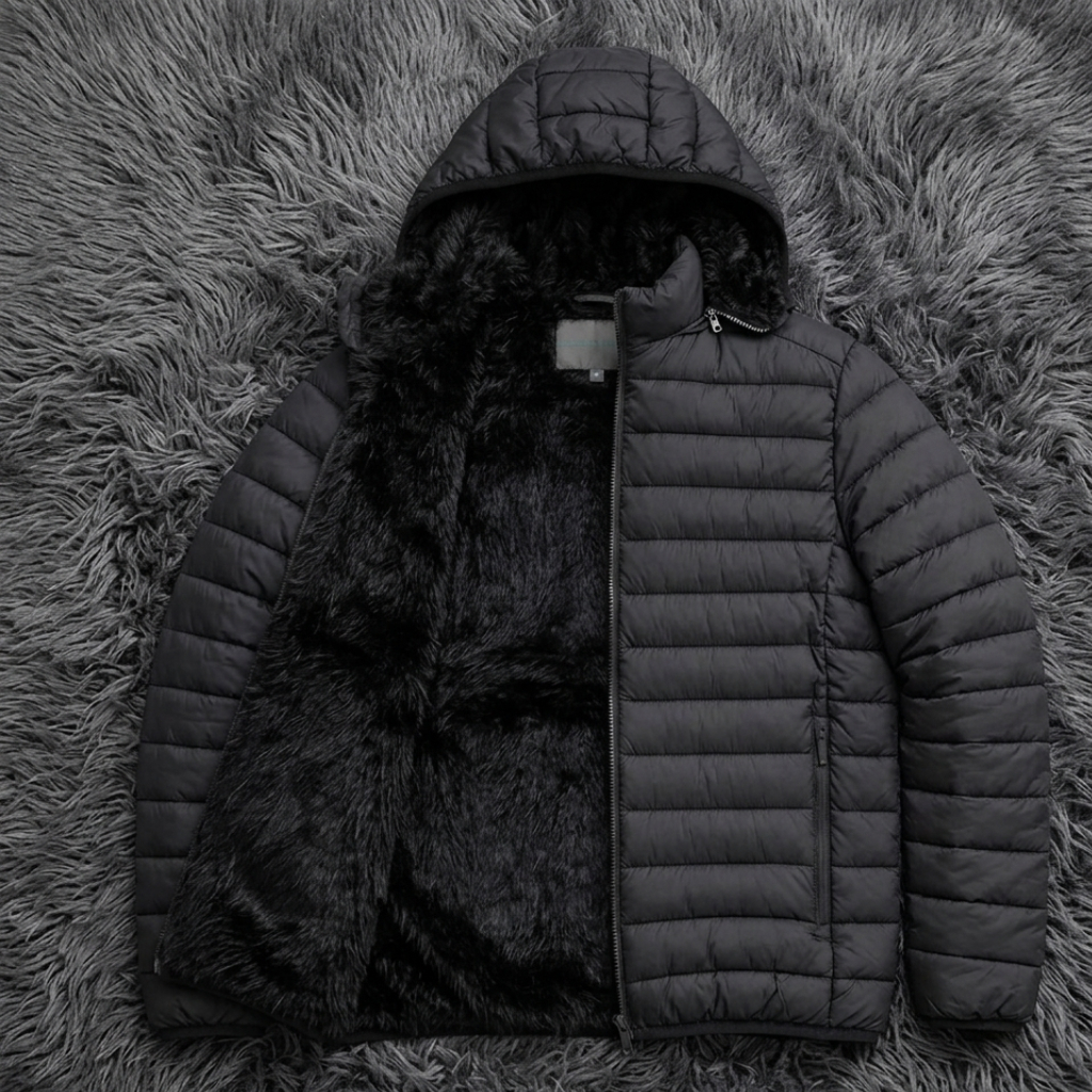 Jaqueta Puffer Masculina Matelasse Inverno Quente 