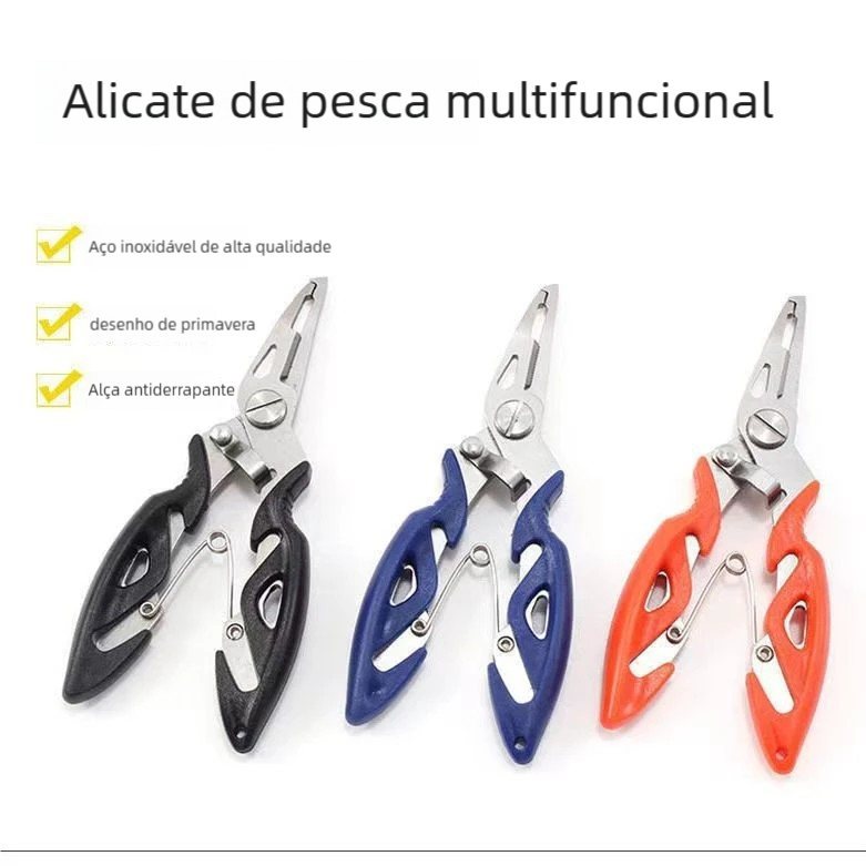 Alicate de Pesca de Aço Inoxidável Isca de Boca 