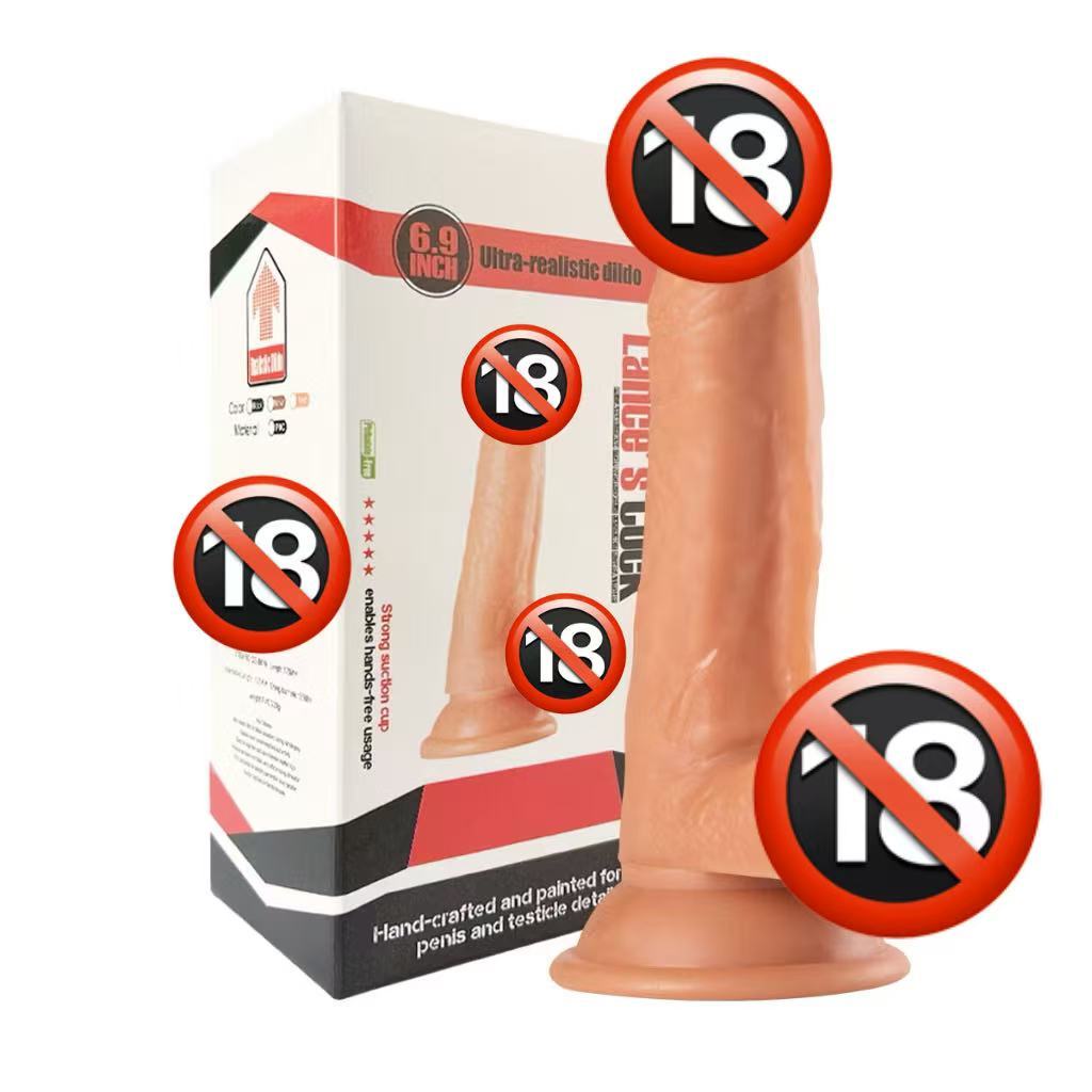 Pênis Prótese De Silicone Macio Realistico Conso