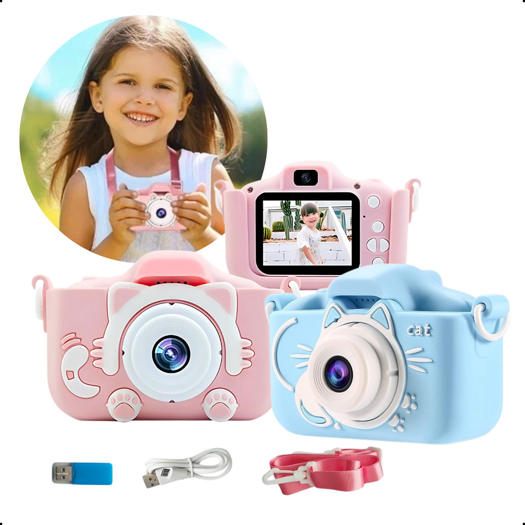 Camera Infantil Digital Filmadora Infantil Mini Ma