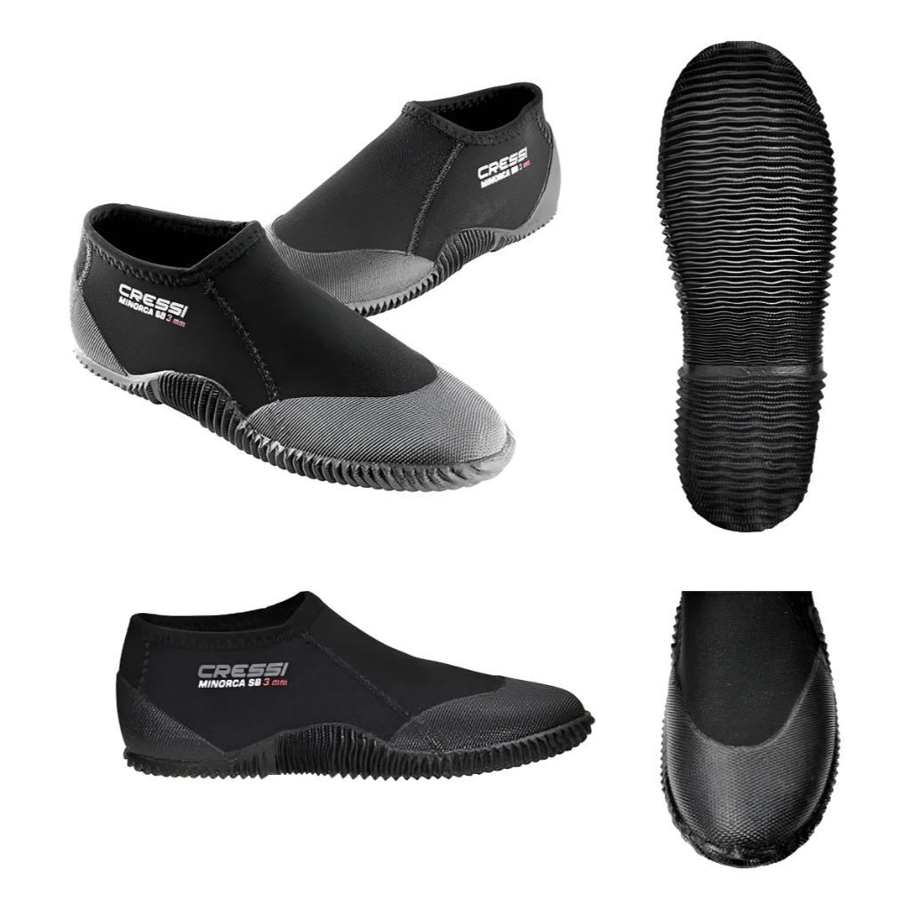 Bota Curta Neoprene Aquática Mergulho Cressi Mino